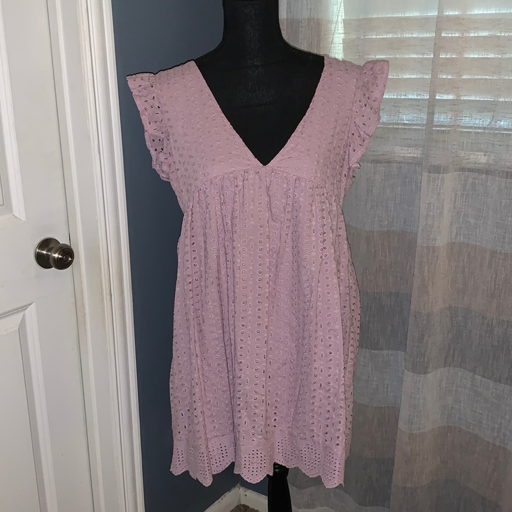 Mauve Romper NWT